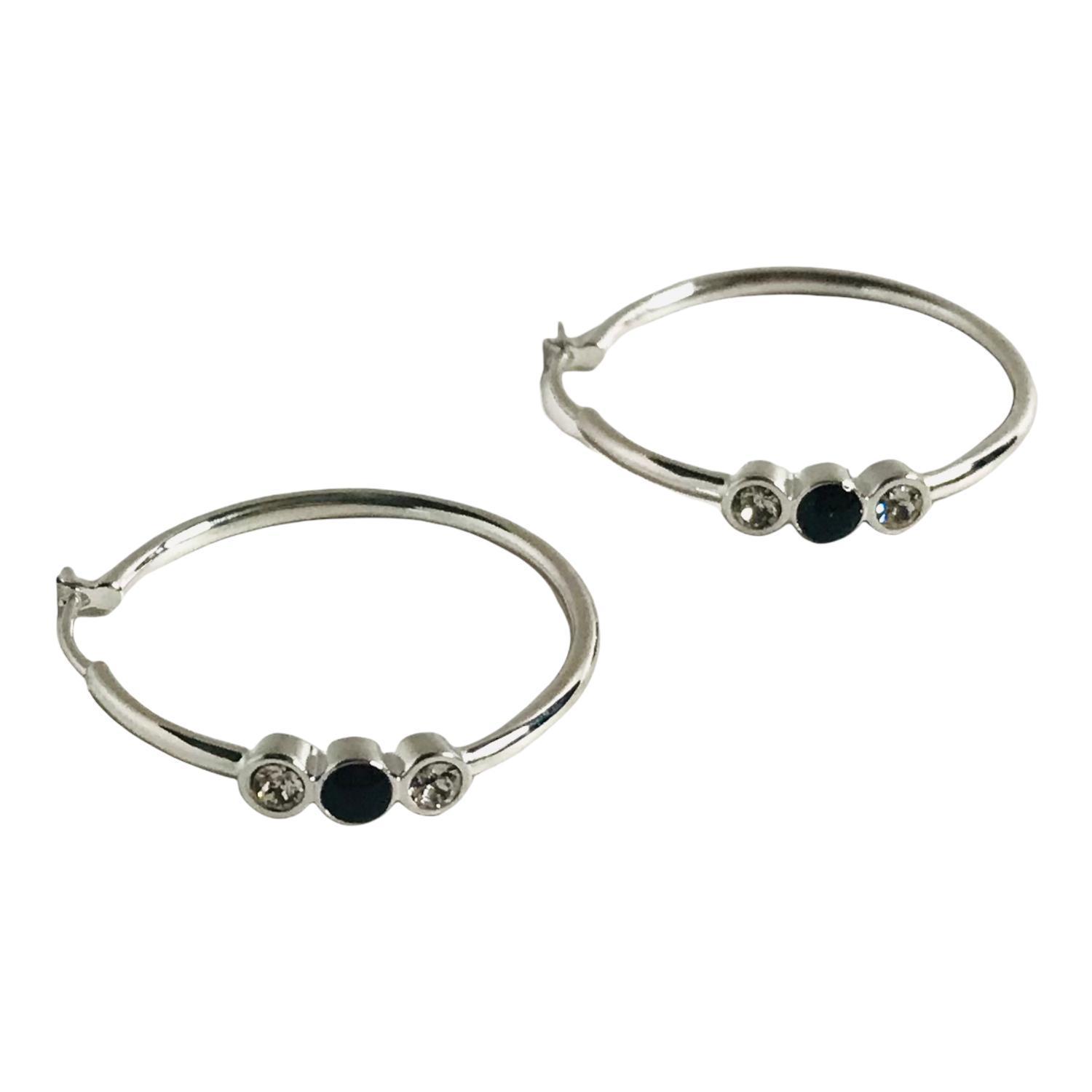 New Dune Jewelry Women's Deluxe Veronica Earrings In Silver